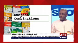 21K views · 215 reactions | New Curriculum for SHS: Students will do a minimum of 7 and a maximum of 8 learning areas - National Council for Curriculum and Assessment. #JoyNews | Joy 99.7 FM | Facebook