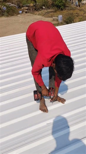 how metel tin shade shop 20x20 टिन शेड शटर #walding jk Fabrication beed