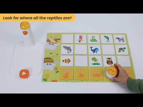 06 Exploration Maps Science—Animal Classification with MatataStudio Coding Set Tale-Bot Pro
