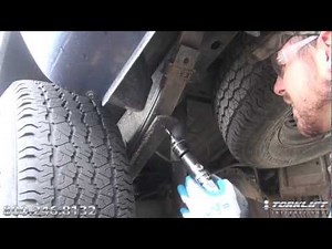 How to drill springs when needed - Torklift StableLoad