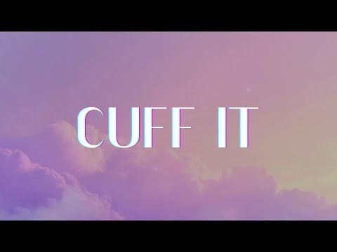 Beyoncé - CUFF IT (Lyrics)