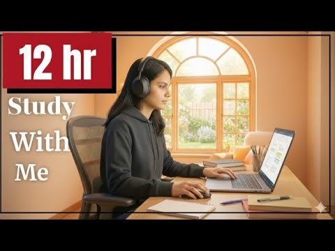 Discipline Over Motivation Days 35/180🔥📚🎯📚 ( 90/10 Pomodoro) Live Study with me