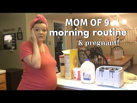 MOM of 9 KIDS MORNING ROUTINE || Large Family Morning Routine