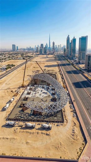 Building the World's Most Complex Structure: Dubai’s Museum of the Future #ai #foryou #trending