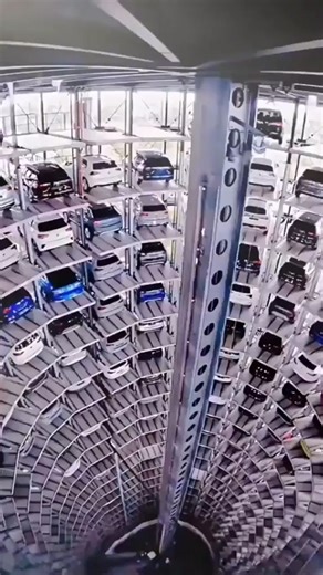 Car Towers at Autostadt: A Sight in Wolfsburg, Germany