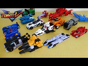 [Tobot V] Large set mini robot season1 all robot transformation