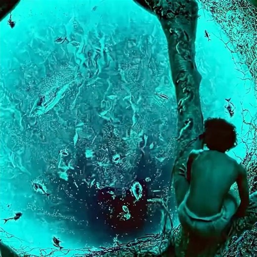 Pi’s Scariest Discovery... 🦷😱 #LifeOfPi #Cinematic