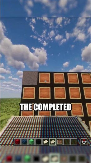 Minecraft Optical Illusion Map Art (Mesmerizing Pixel Effect) #minecraft #minecraftbeauty