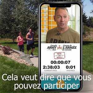 2.1K views · 38 reactions | #LSV Les fonds recueillis par La Course de l’Armée du Canada viennent en aide aux familles des militaires dans le besoin et aux militaires malades ou blessés par l’intermédiaire de Sans limites et Appuyons nos troupes. Inscriptions à la Course de l’Armée virtuelle https://armyrun.ca/fr/ Soldier On / Sans Limites Canadian Forces Support Our Troops Forces Canadiennes Appuyons nos troupes | Armée canadienne | Facebook
