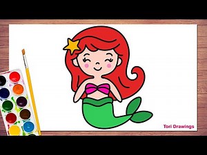 How to Draw Mermaid
