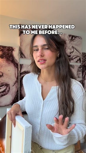 For the first time in my ENTIRE career as an artist (almost 4 years now) this is the FIRST custom painting I’ve had to redo… The realization this morning of “wait why did my client pay for a 20 x 24 when I painted a 16 x 20” literally stopped me in my tracks. Lesson learned, write down EVERY detail of your custom orders, you can’t remember everything Emily 🥲 But also I mean can we talk about how this dog portrait came out??? I’m obsessed. We redo my clients other piece tomorrow!! #artist #miami