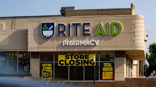 Final hours for Rite Aid store after second bankruptcy filing leads to closures