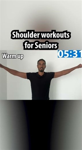 Shoulder workouts for Seniors