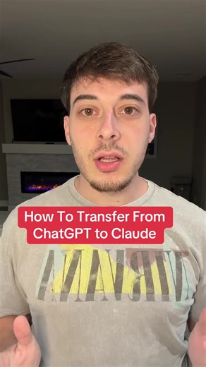 Still stuck on ChatGPT? 🤖 Here is the EXACT way to move all your data and memories over to Claude without losing a single thing! 🔄 Stop starting from scratch every time you switch AI models. Plus, if your prompts aren’t hitting, you need to try MyPromptBuddy.ai to get the best results possible. ⚡️ Step-by-step guide: 1️⃣ Export ChatGPT data 📧 2️⃣ Create a Claude Project 📁 3️⃣ Upload your history as knowledge! 🧠 Try it for free at MyPromptBuddy.ai 🔗 #AI #ChatGPT #ClaudeAI