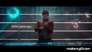 Star-Lord Middle Finger Scene - Guardians Of The Galaxy (2014) Movie Clip HD on Make a GIF