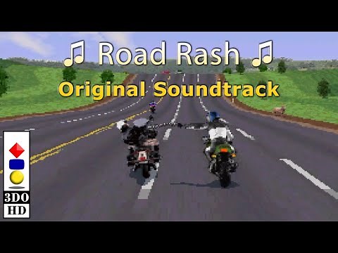 3DO Road Rash Gameplay with Chain and Original Soundtrack!