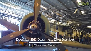 40K views · 1.9K reactions | Walk around a Douglas SBD Dauntless Dive Bomber at the USS Midway museum. #ww2 #aviation | World War II Aircraft | Facebook