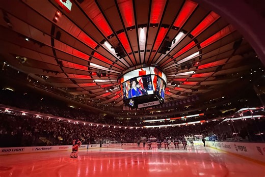 Watch: MSG showers Canadian anthem with loud boos ahead of Leafs-Rangers game