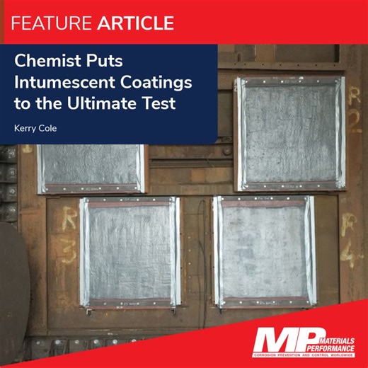 Intumescent Coatings withstood extreme explosion tests | Materials Performance Magazine posted on the topic | LinkedIn