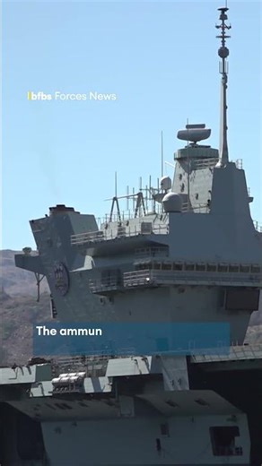 HMS Prince of Wales in Scotland for ammo loading⚓