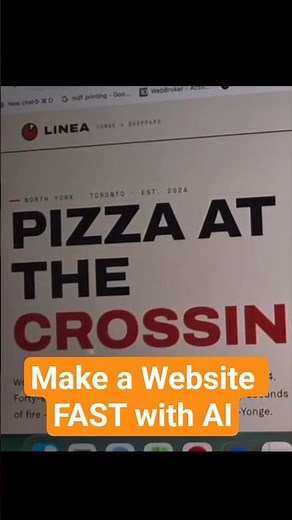 Build a professional website with Claude AI FAST #fyp