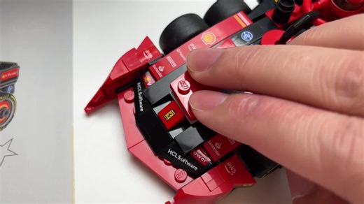 Lego Ferrari SF26 MOC Build Guide