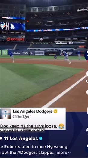 6K views · 2K reactions | I really do LOVE Dave Roberts. I got to cover him as a Giants player in 2008. This was too funny though….had to. And, we ALL needed this. Thank you, Dave.  | Amy Gutierrez | Facebook