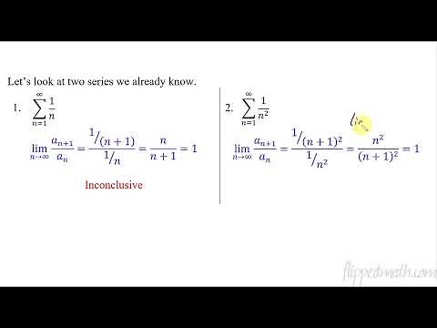 Calculus BC – 10.8 Ratio Test for Convergence