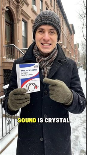 Your security camera is useless if you can’t hear anything.