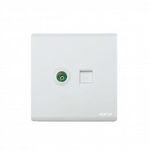 [Hot Item] TV PC Electrical Socket Computer Network Wholesale Wall Socket