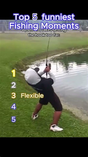 Ranking the sickest fishing fails🤣 🎣 #fishing #fails #shorts