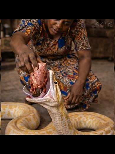 THE STORY OF THE PYTHON WILD ANIMAL 🤕🤕#CapCut #kingdoctorsaheedosupa #olufimon #Ramadan #olufimon