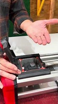 Ceiling Tile Height Frame Adjustment | RevealCut Workstation