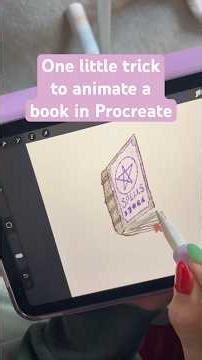 Quick trick to animate a book in Procreate and import into Godot as a game asset. #gamedev