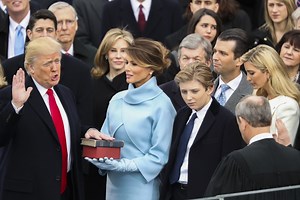 Watch Donald Trump Get Sworn Into Office