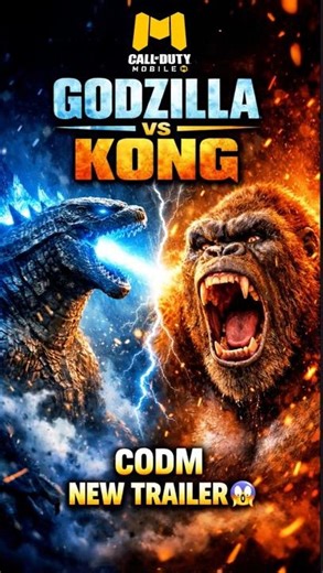 CODM Godzilla vs Kong Trailer 🔥 New Event Update 2026 😱