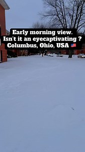 Early Morning Bliss in Columbus, Ohio! ✨🌨️ The city awakens under a pristine blanket of snow, turning every corner into a picturesque scene. From the serene Scioto Mile to the charming streets of German Village, Columbus transforms into a winter wonderland after the snowstorm. Experience the Magic: • Scioto Mile: The riverfront glistens with freshly fallen snow, offering a tranquil escape in the heart of the city. • German Village: Historic brick streets and quaint homes adorned with snow creat