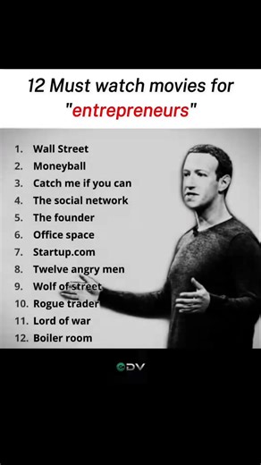 Entrepreneurs Only 12 Movies That Build Mindset