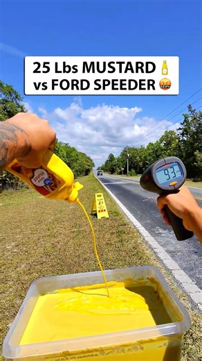 Throwing MUSTARD 🌭 at Speeding FORD in School Zone 🤬