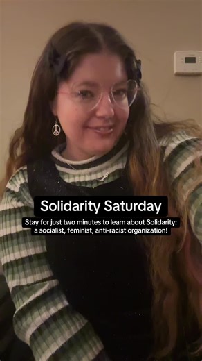 Solidarity Saturday: where I share a bit about our organization to help YOU get to know us better! This week, we’re sharing the second point in Solidarity’s Basis for Political Agreement, which is 2. Another world is possible through socialism. What do you think about our vision for a socialist world? Let us know in the comments below, and check out the links in our bio to learn even more about us! #Solidarity #SolidaritySaturday #Capitalism #Socialism