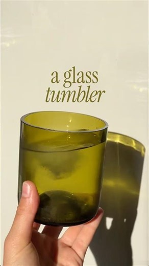 how to turn a wine bottle into a drinking glass tumbler at home!