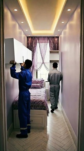 Tiny room From Empty & Depressing to Warm & Beautiful Room Transformation