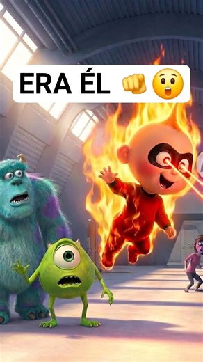 JACK JACK ESTUVO EN MONSTER INC? #parati #peliculas