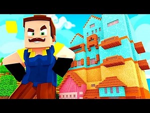 HELLO NEIGHBOR SUR MINECRAFT !!!