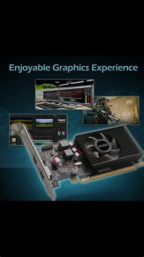 Unlock Your Gaming Potential with the QTHREE Radeon HD 6570 Graphics Card!