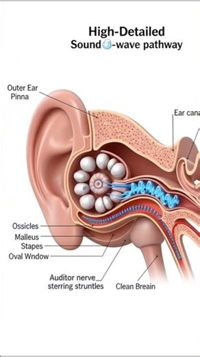 Inside the Ear: Sound Waves Explained in 3D