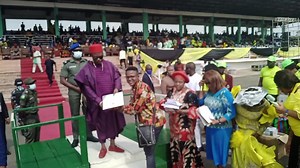 It is always good to have a handshake with your Governor. Today, I was Honoured by the Governor of Anambra State and the Honourable Commissioner For Basic Education Anambra State as the top ten Maltina Best Teacher in Nigeria, 2020 and also for Being an active participant in Anambra Teaching On Air. The Teaching on Air helped our students a lot during the pandemic as schools were shut down. Thank you,Gov. Willie Obiano. Thank you,Prof. Kate Omenugha for this Honour. | Esomnofu Online MATH