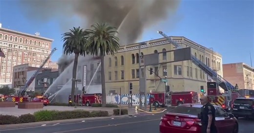 Stockton man accused of setting fire at vacant downtown building arrested