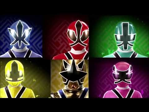 Power Rangers: Samurai - All Group Morph Combinations