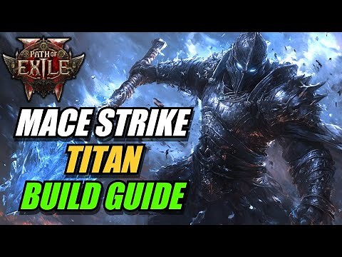 (OUTDATED) GOD TIER TITAN WARRIOR! | Mace Strike Titan Warrior Build Guide - Path of Exile 2